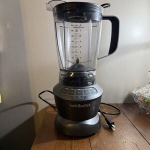 Nutribullet Blender 64 Oz Model NBC-12A 1200 Watt Tested Works Heavy Duty